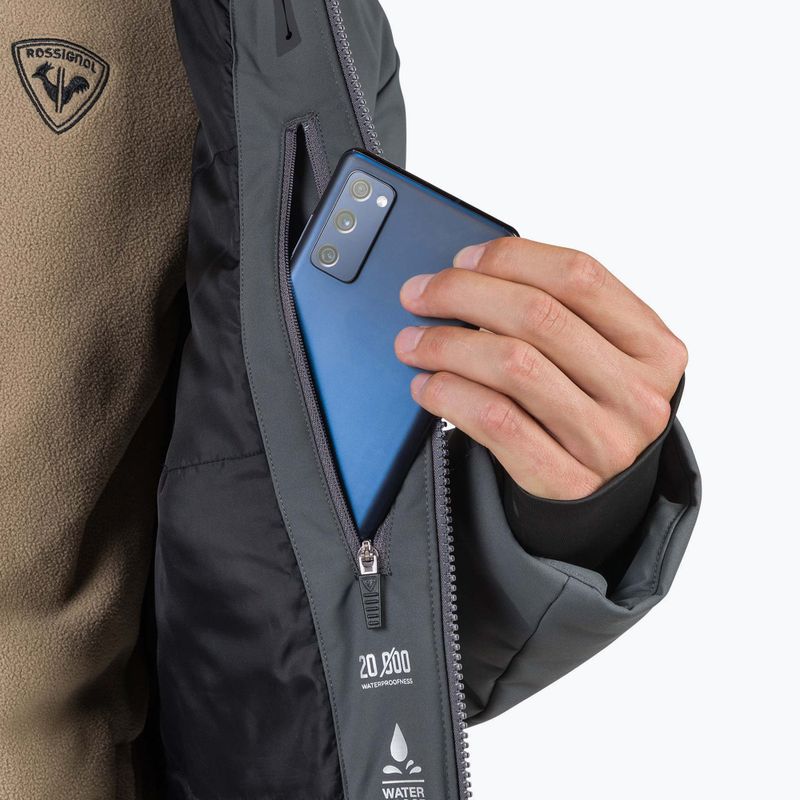 Férfi sídzseki Rossignol Siz onyx grey 15