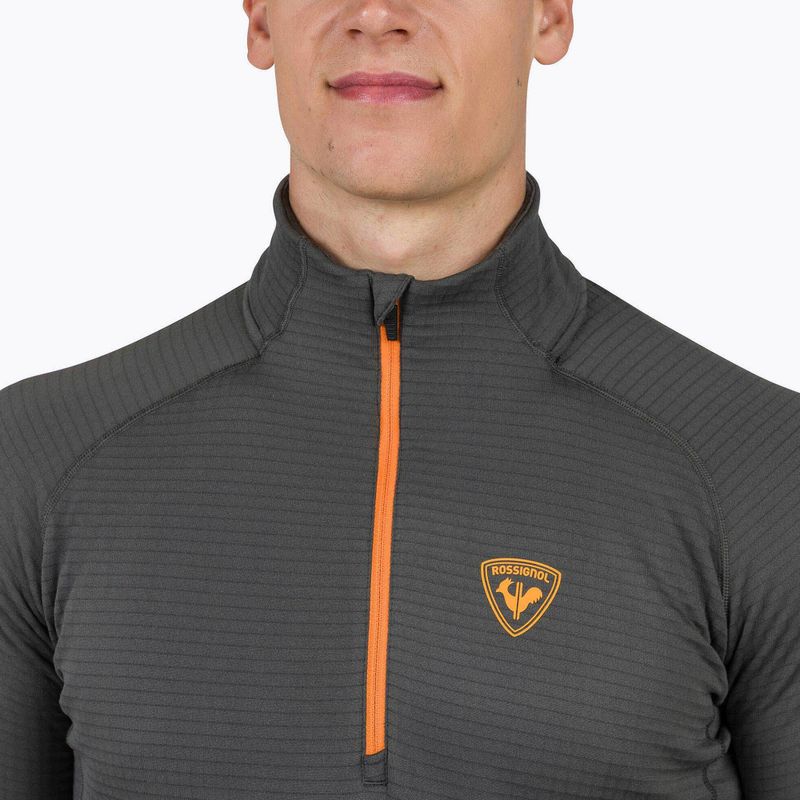 Férfi pulóver Rossignol Blackside Fleece Hz onyx grey 4