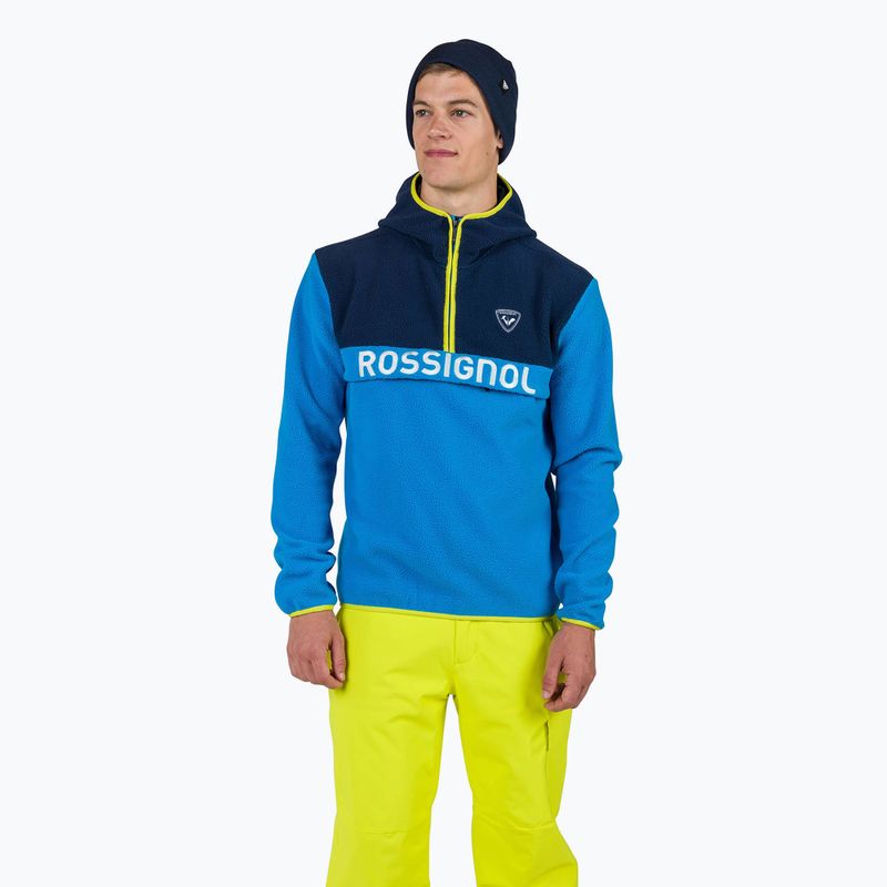 Férfi pulóver Rossignol Alltrack Fleece oversees