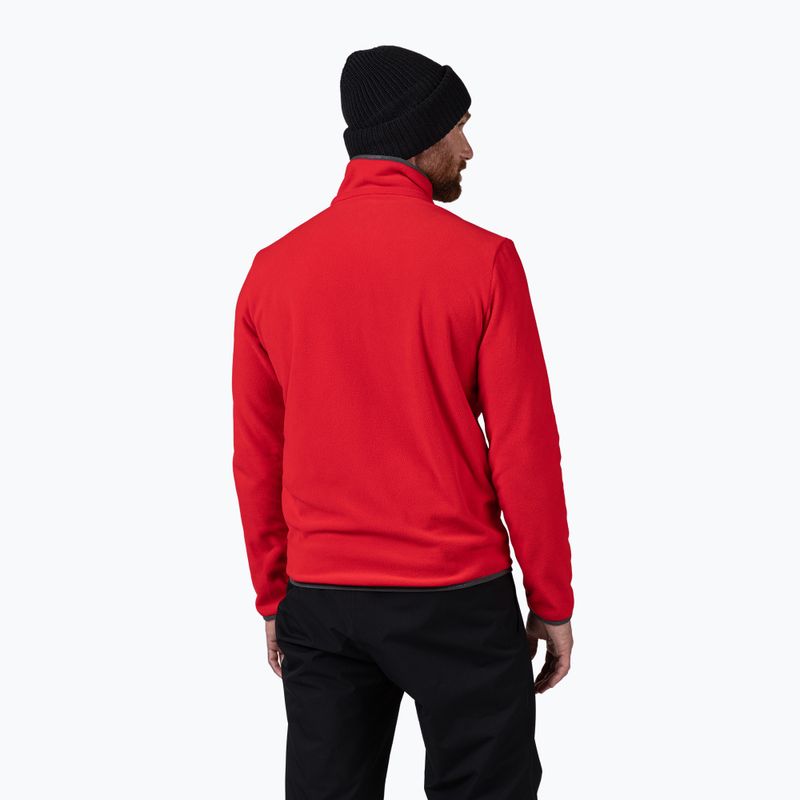 Férfi polárdzseki Rossignol Strawpile Fleece Fz sports red 3