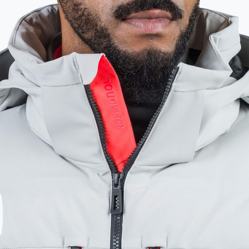 Férfi sídzseki Rossignol Hero Blackside Puffy soft grey 7