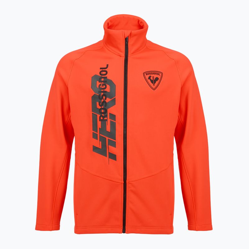 Férfi pulóver Rossignol New Hero Classique Clim neon red 6