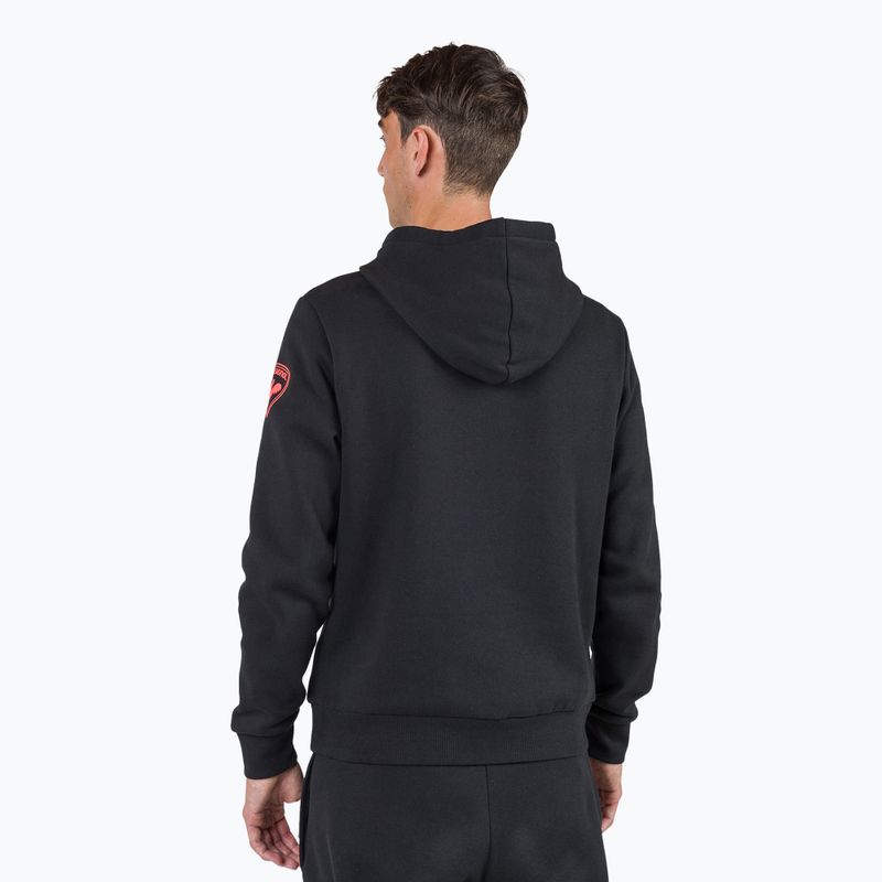 Férfi pulóver Rossignol New Hero Hoodie black 3