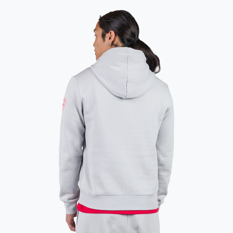 Férfi pulóver Rossignol New Hero Hoodie soft grey 3