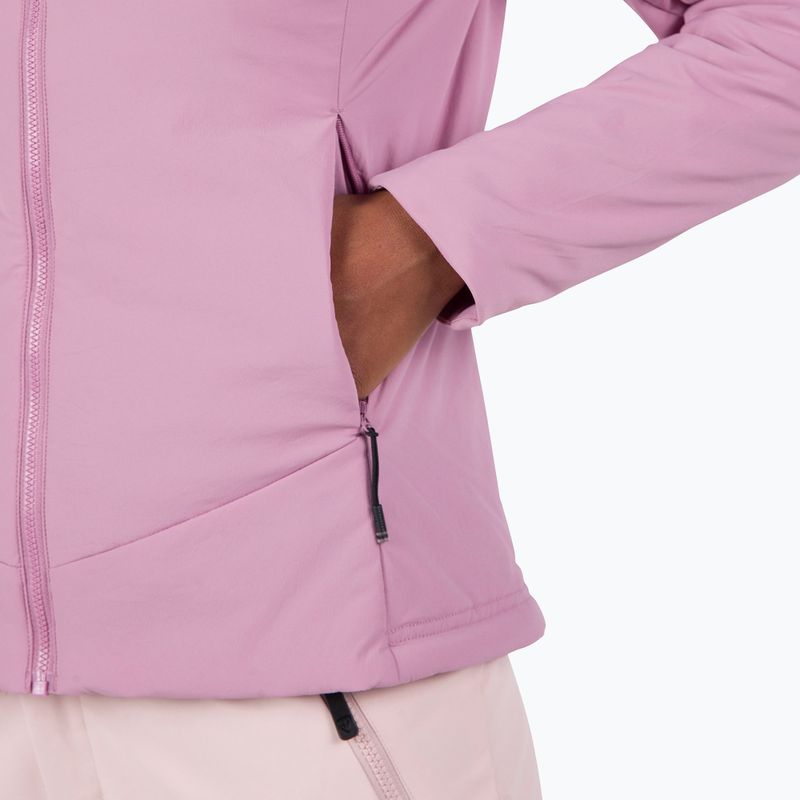 Női bélelt dzseki Rossignol Opside Hoodie moonlight mauve 6