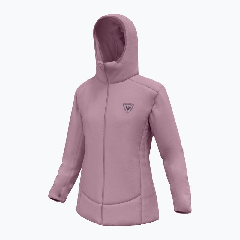 Női bélelt dzseki Rossignol Opside Hoodie moonlight mauve 9
