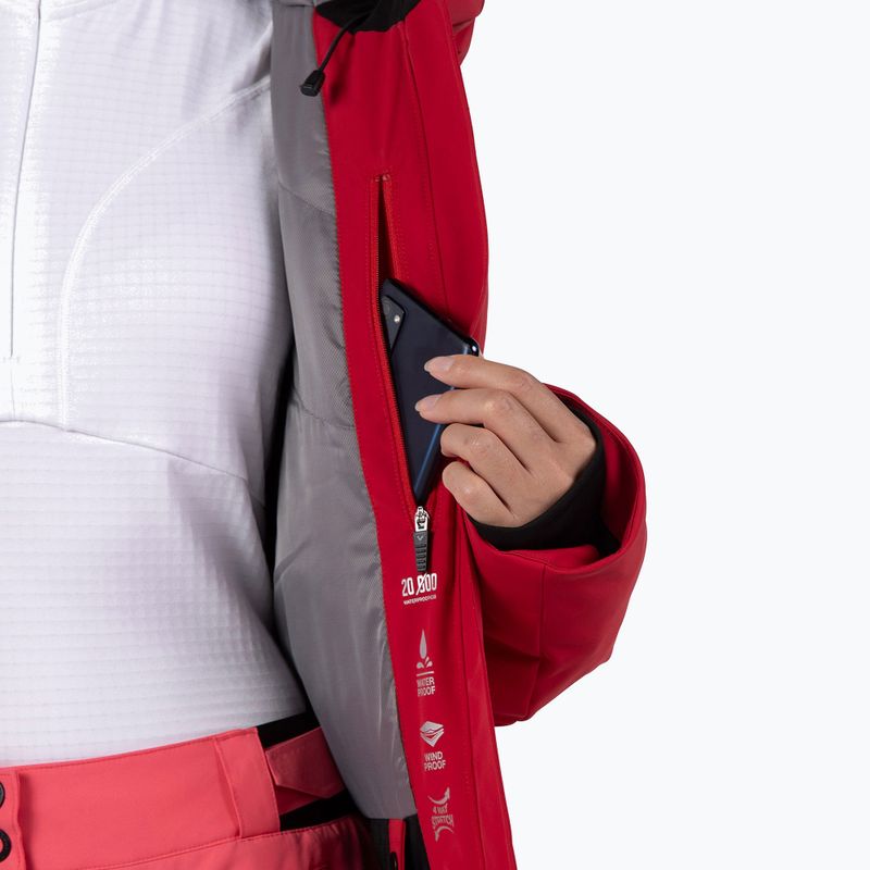 Női síkabát Rossignol Blackside Puffy ruby red 6