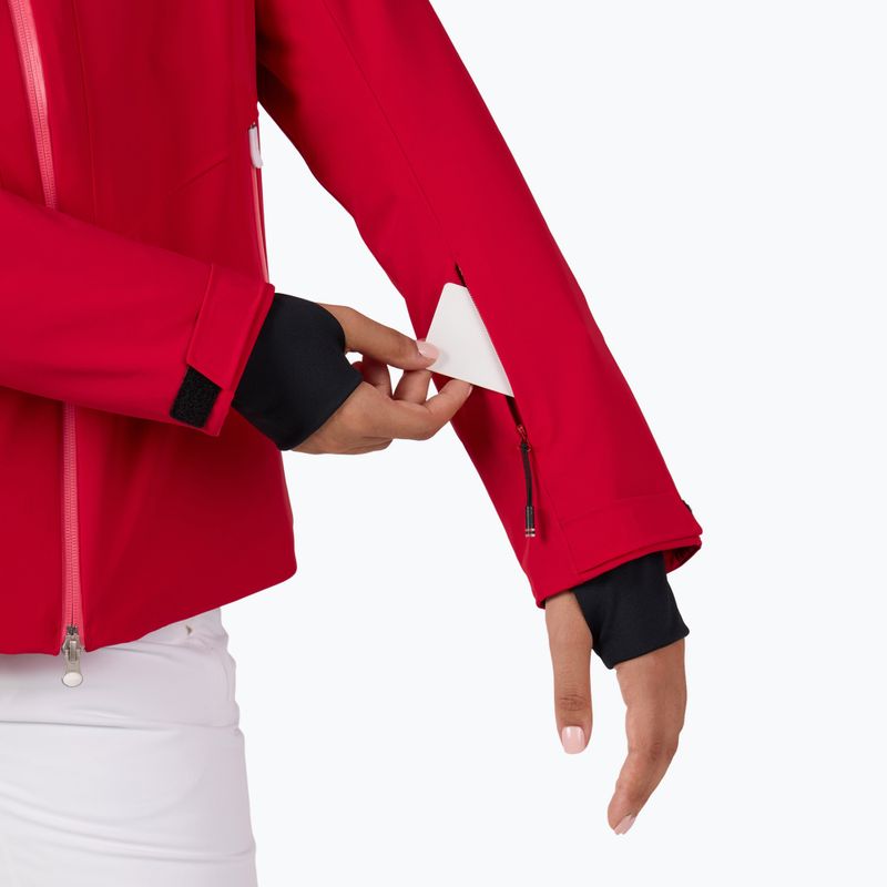 Női sídzseki Rossignol Blackside ruby red 8