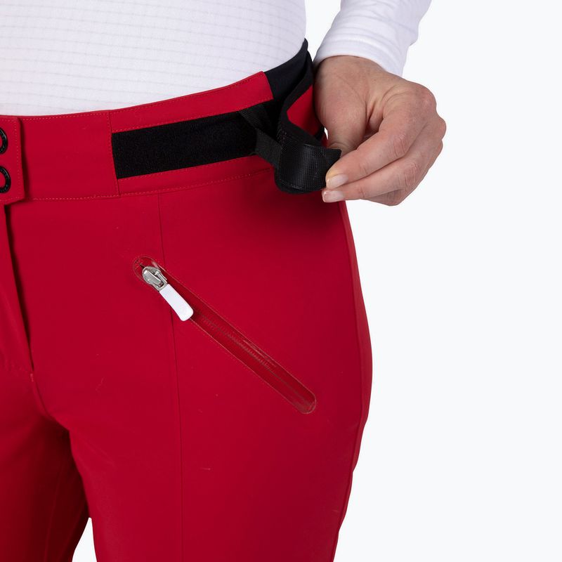 Női sínadrág Rossignol Blackside ruby red 4