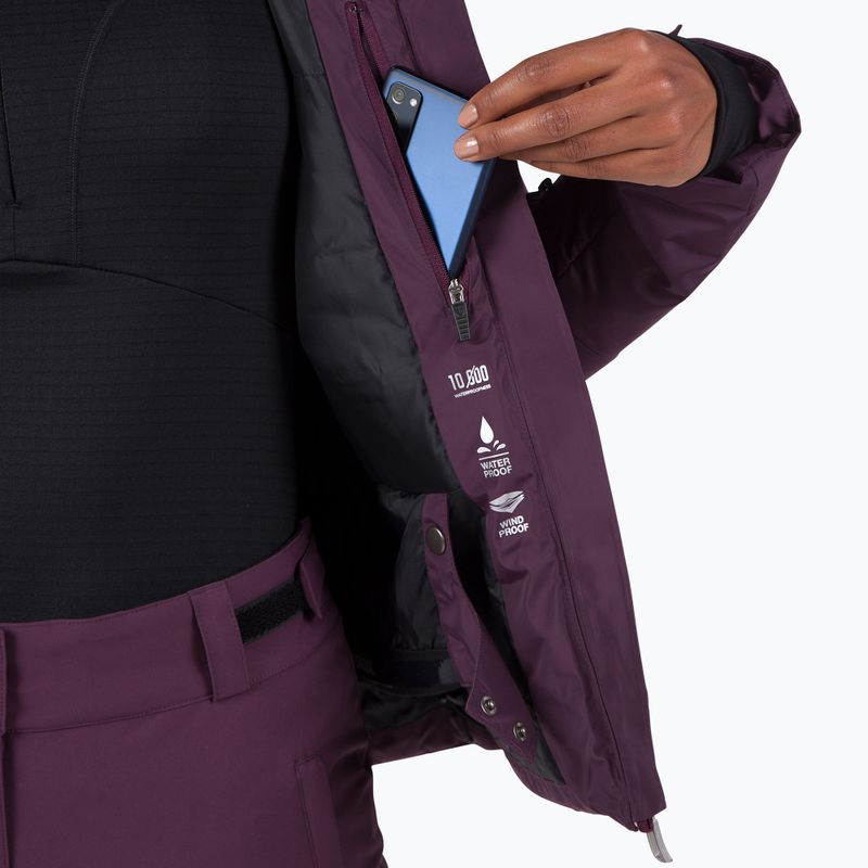 Női síkabát Rossignol Staci Pearly Jkt mulberry 9