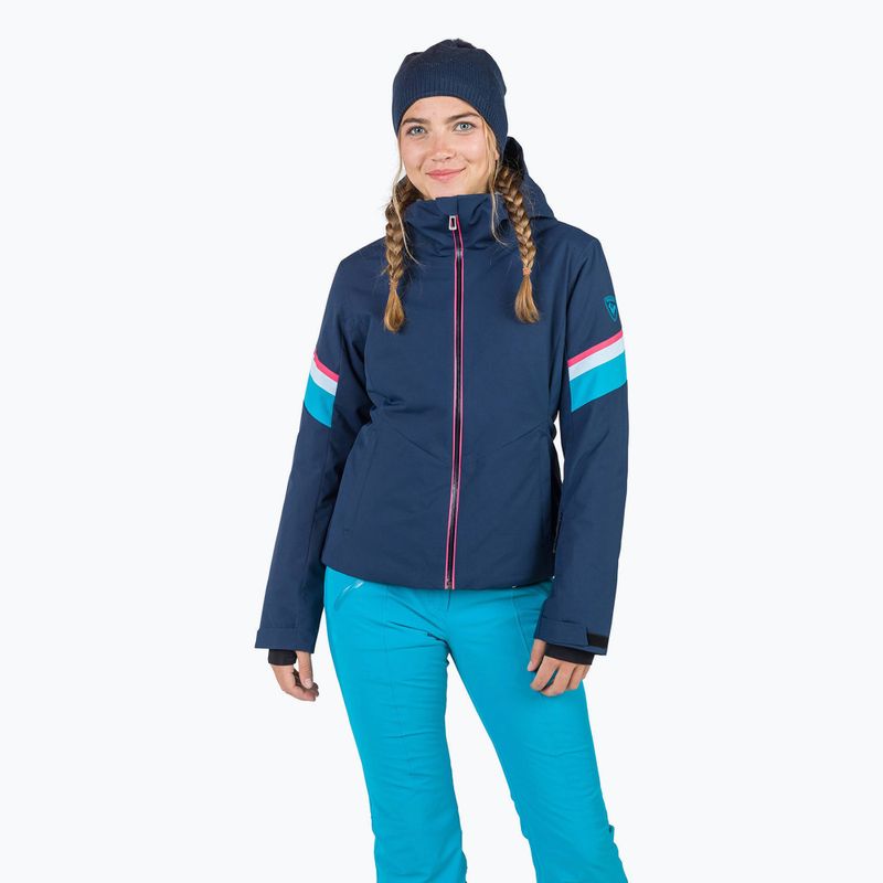 Női síkabát Rossignol Strawpile Jkt dark navy