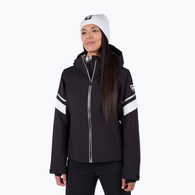 Női sídzseki Rossignol Strawpile Jkt black