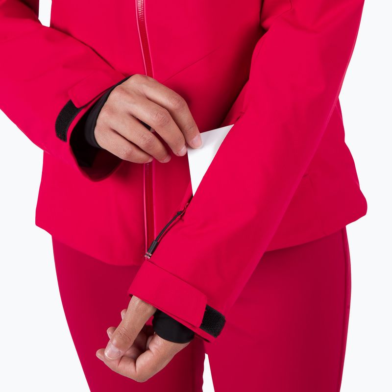 Női sídzseki Rossignol Strawpile Jkt ruby red 9