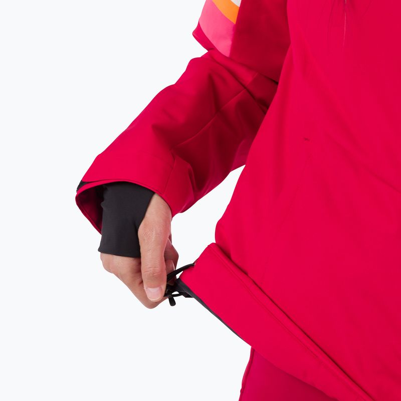 Női sídzseki Rossignol Strawpile Jkt ruby red 11