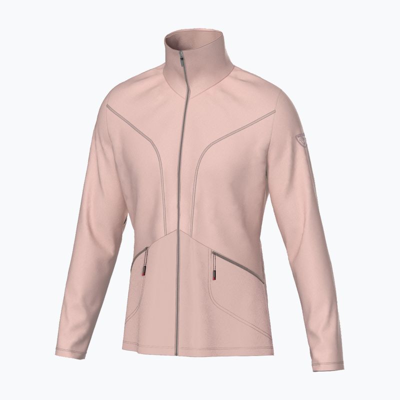 Rossignol női Blackside Fleece Fz púderrózsaszín pulóver 6