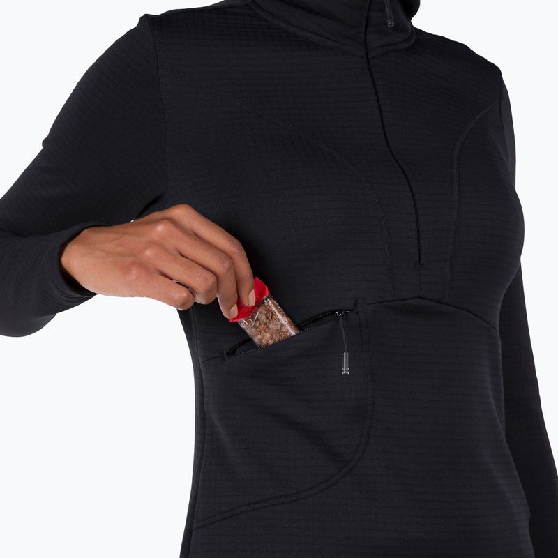 Női pulóver Rossignol Blackside Fleece Hz black 6