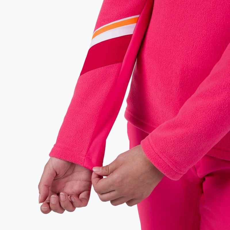 Női pulóver Rossignol Strawpile Fleece Hz tea rose 5