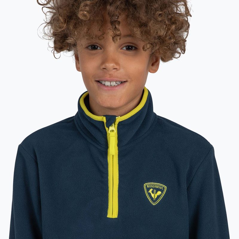 Gyerek pulóver Rossignol Jr Strawpile Fleece Fz dark navy 4