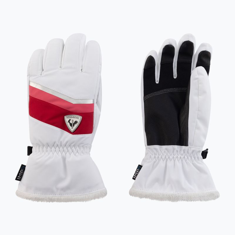 Női síkesztyű Rossignol New Piste G white 7