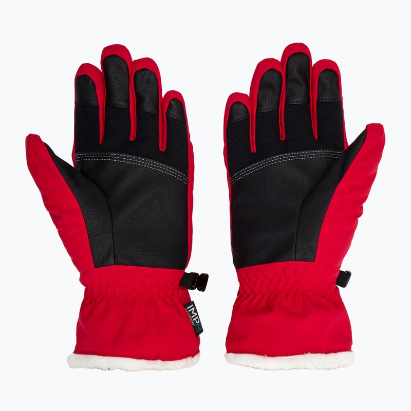 Női síkesztyű Rossignol New Piste G ruby red 3