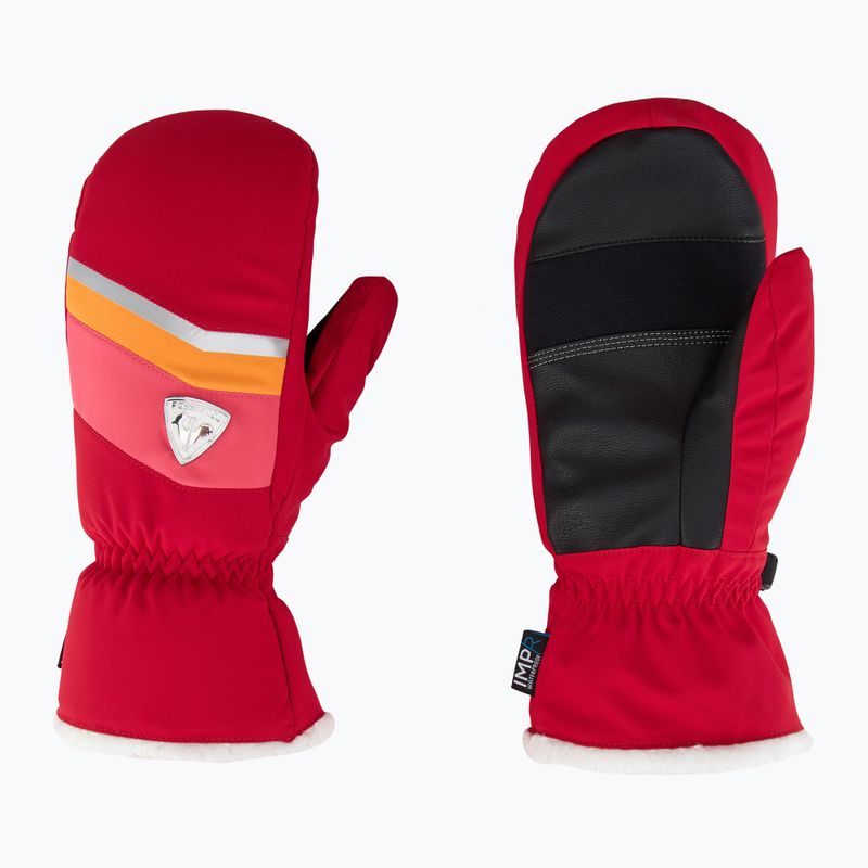 Női síkesztyű Rossignol New Piste M ruby red