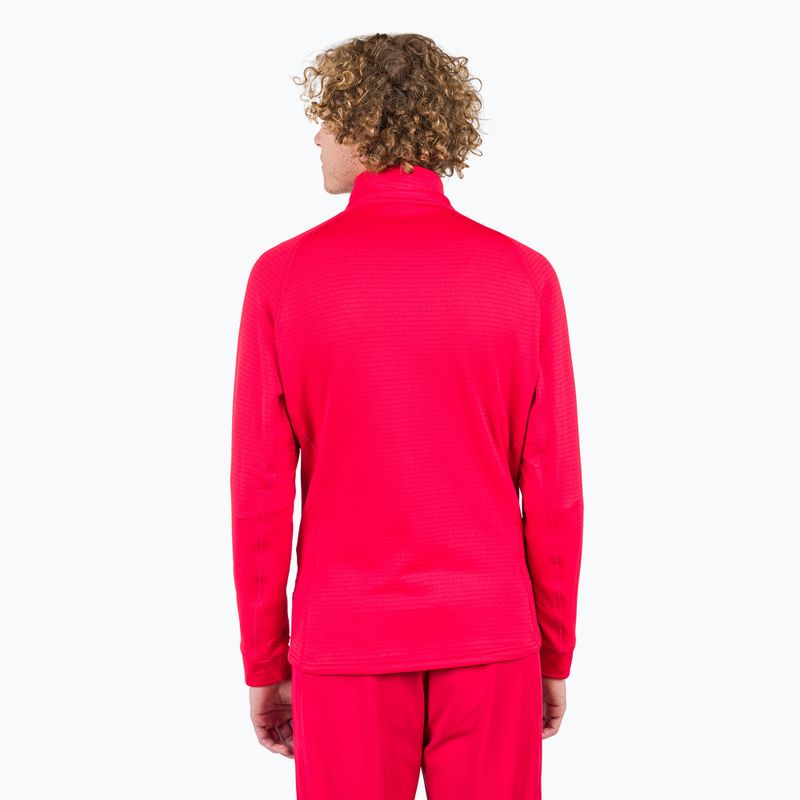 Férfi pulóver Rossignol Blackside Fleece Fz sports red 3