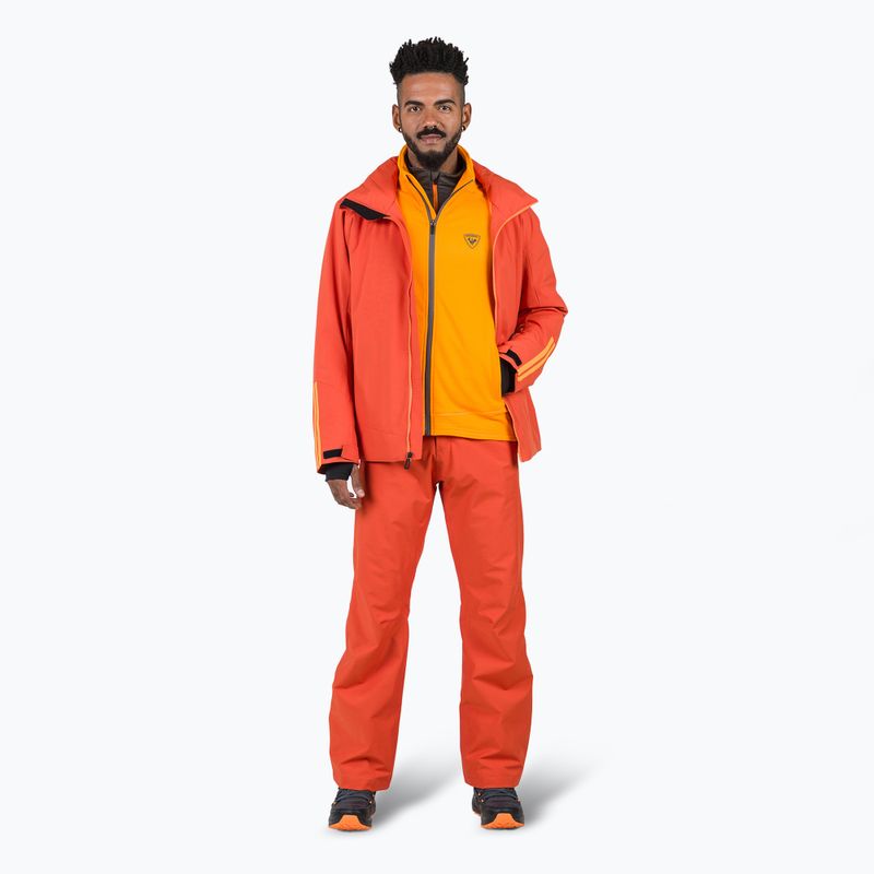 Férfi pulóver Rossignol Blackside Fleece Fz sunburst 2