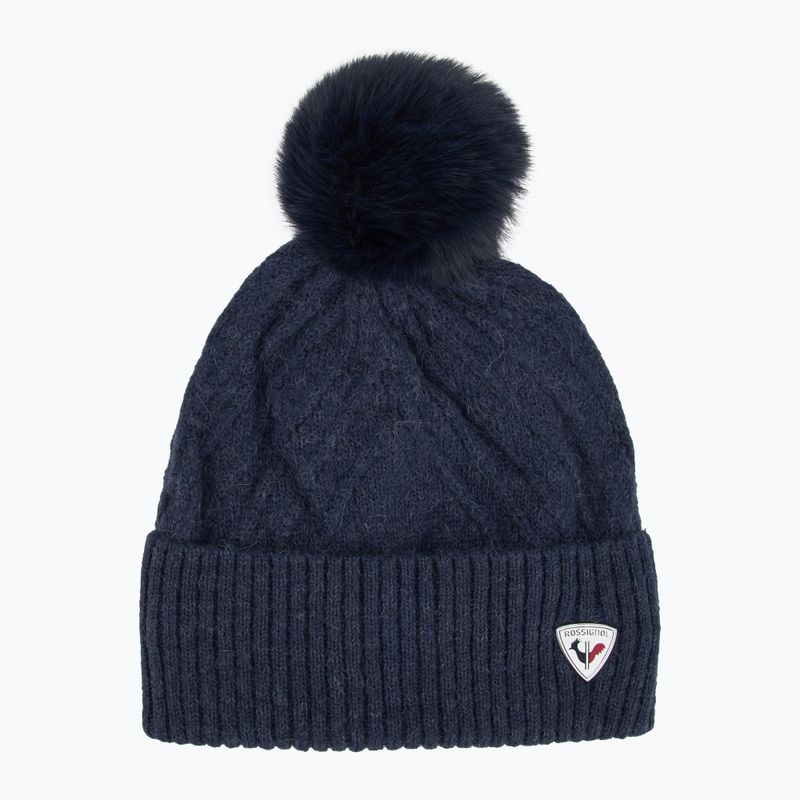 Női téli sapka Rossignol Sara dark navy