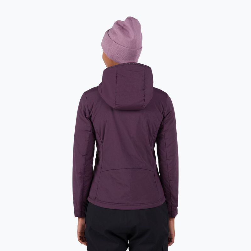Női bélelt kabát Rossignol Opside Hoodie mulberry 3