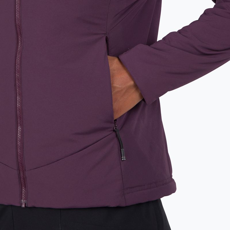 Női bélelt kabát Rossignol Opside Hoodie mulberry 6