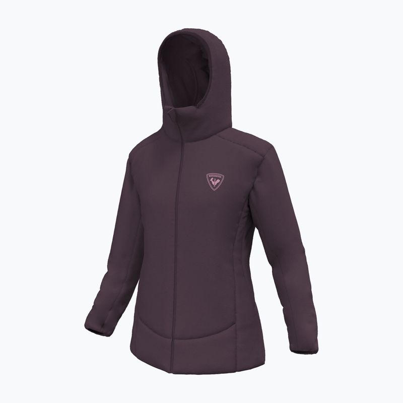 Női bélelt kabát Rossignol Opside Hoodie mulberry 9