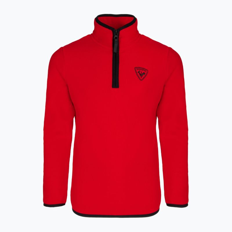 Gyerek pulóver Rossignol Jr Strawpile Fleece Fz sports red