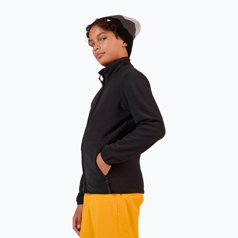 Gyerek polárdzseki Rossignol Jr Strawpile Fleece Fz black 4