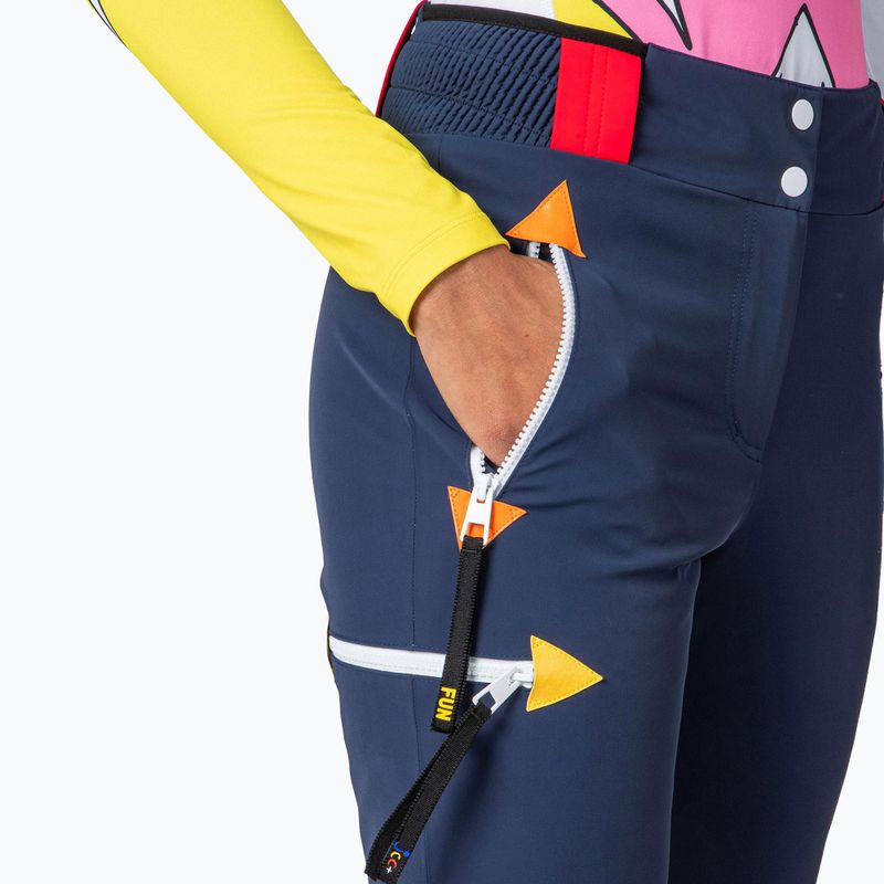 Női sínadrág Rossignol Pilot Str cosmic blue 4