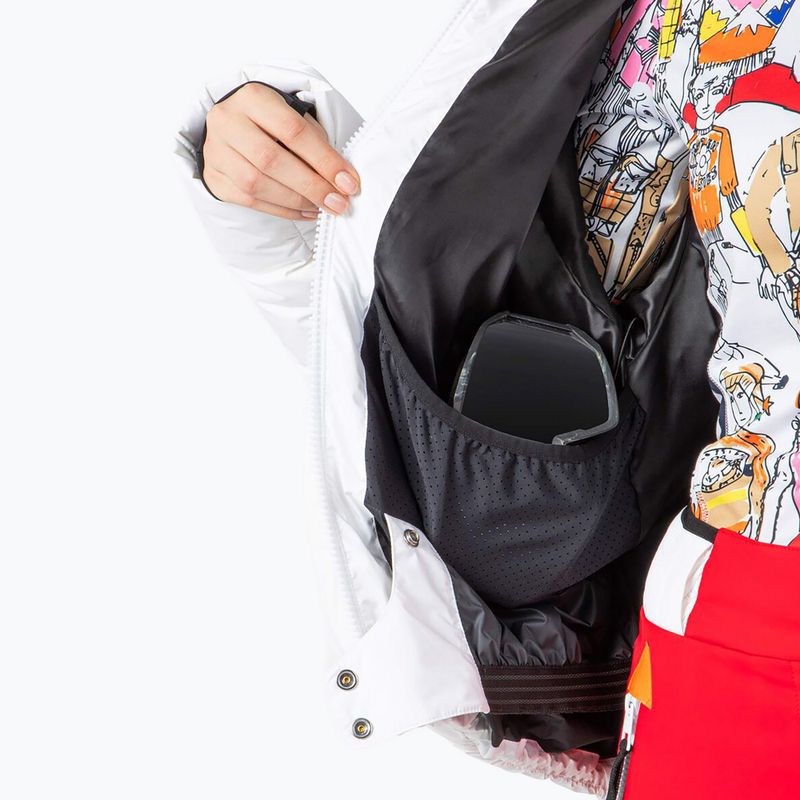 Női síkabát Rossignol Lumy Down Bomber white 13