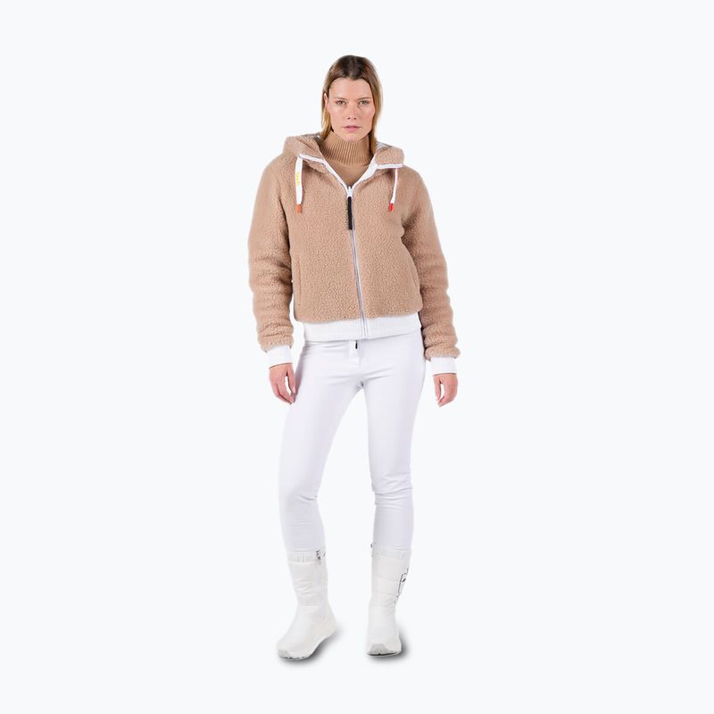 Női síkabát Rossignol Yety Fleecy Bomber white 4