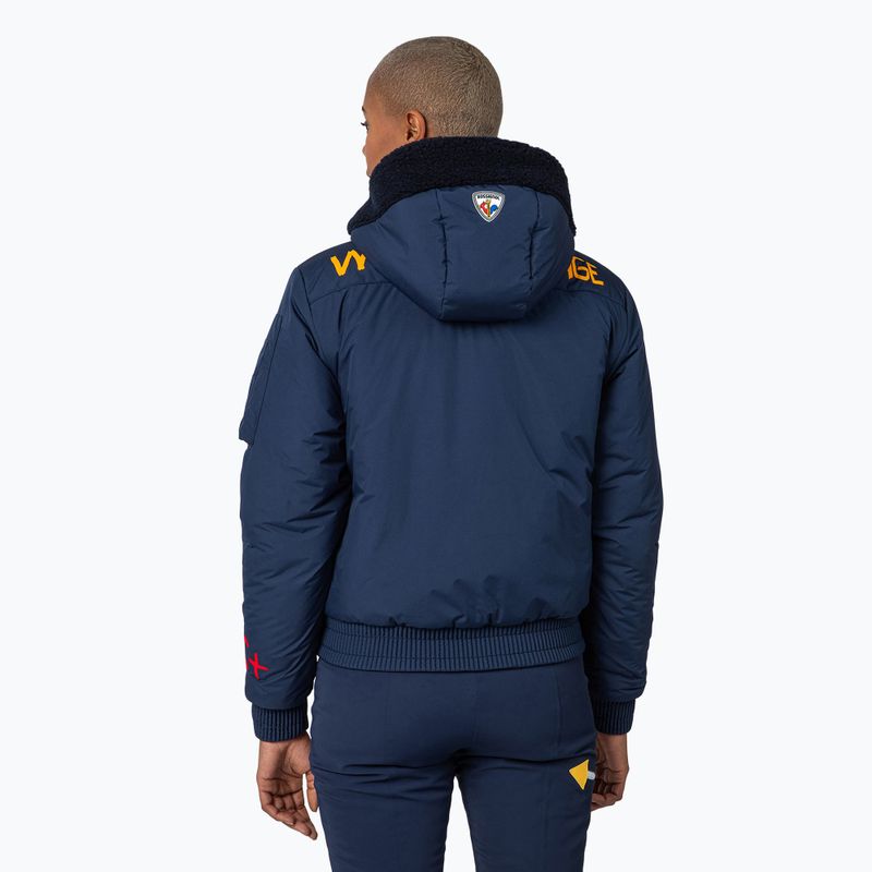 Női síkabát Rossignol Yety Fleecy Bomber cosmic blue 3