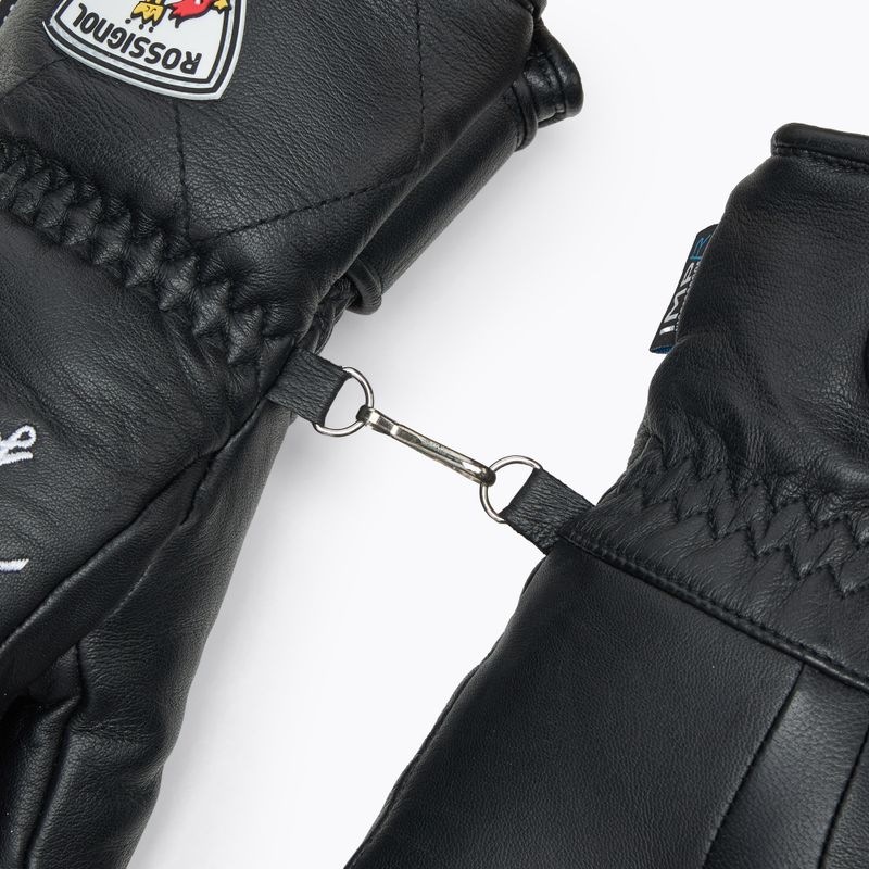 Női síkesztyűRossignol Sublim Lth Impr G black 5