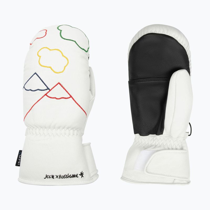 Női síkesztyű Rossignol Sublim Lth Impr M white 7