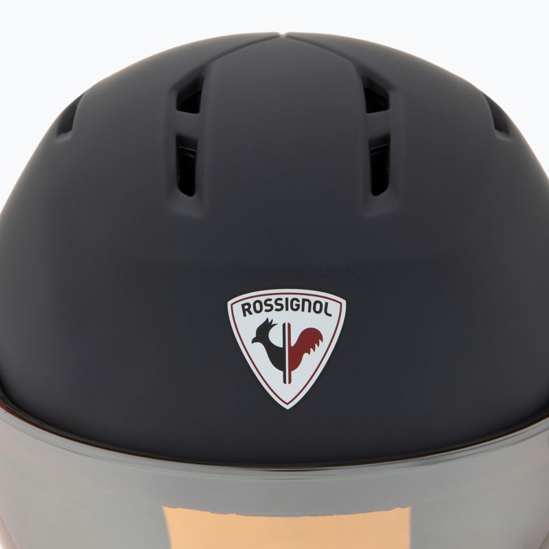 Sísisak Rossignol Fit Visor Impacts Strato/Orange Silver 8