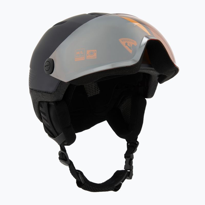Sísisak Rossignol Fit Visor Impacts Strato/Orange Silver 9
