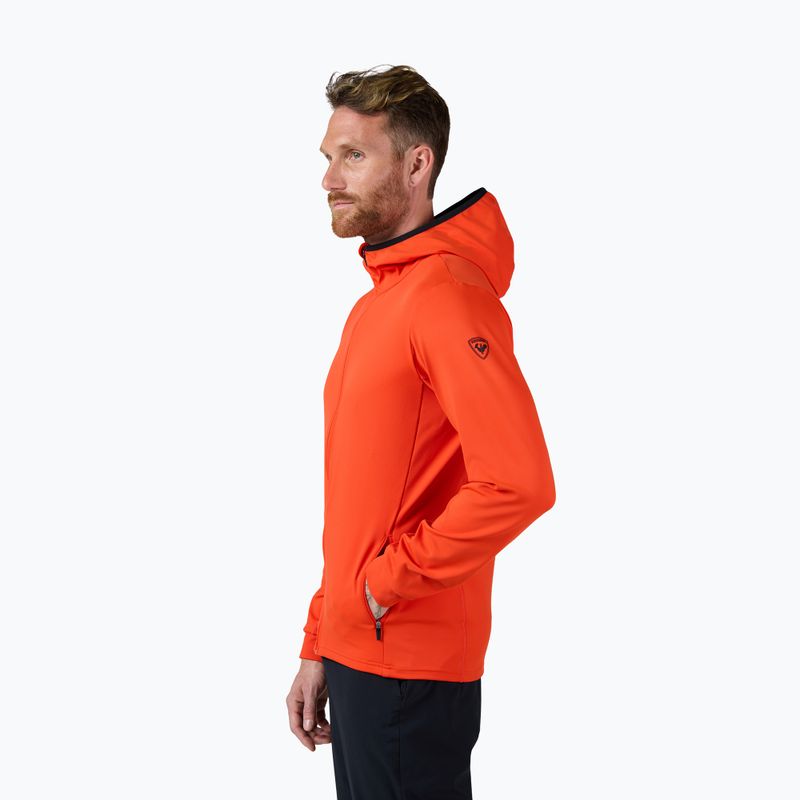 Férfi polár pulóver Rossignol Mid Layer Stretch Hoodie golden gate 4