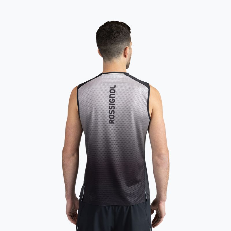 Férfi Rossignol Sapa Tank futófelső fekete 3