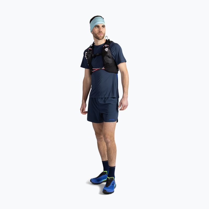 Férfi Rossignol Sapa Tee sötét navy futópóló 2