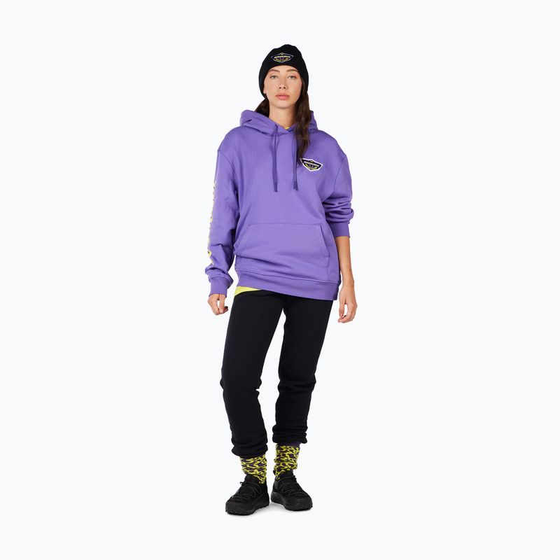 Kapucnis pulóver Rossignol Super Hoodie super violet 9