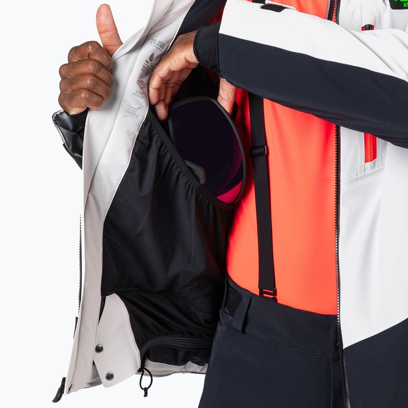 Férfi sídzseki Rossignol Hero Blakside Insulated soft grey 15