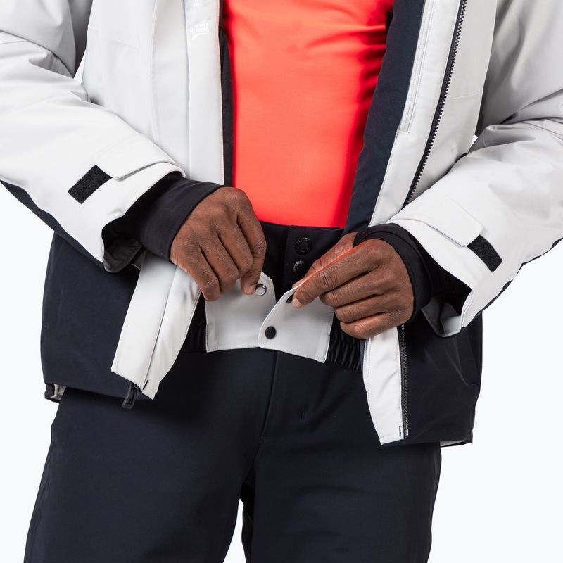 Férfi sídzseki Rossignol Hero Blakside Insulated soft grey 16