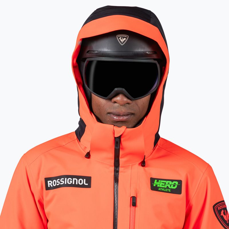 Férfi sídzseki Rossignol Hero Blakside Insulated neon red 7