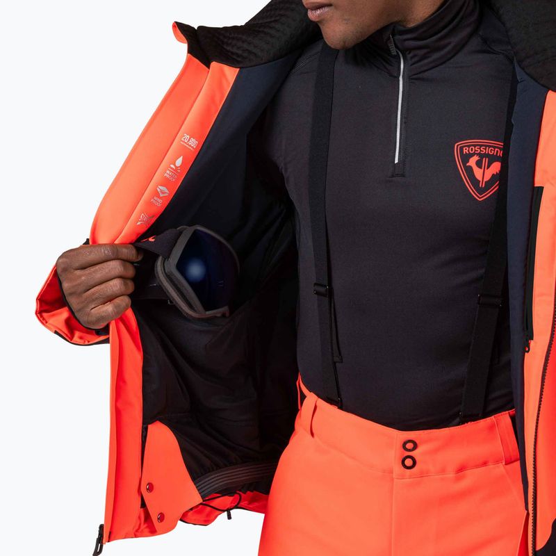 Férfi sídzseki Rossignol Hero Blakside Insulated neon red 13