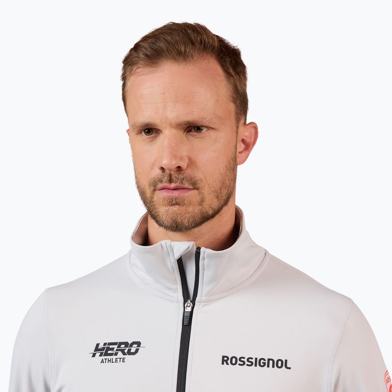 Férfi pulóver Rossignol Hero Mid Layers Stretch soft grey 5